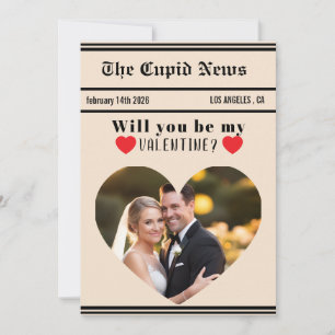 Benutzerdefinierte Geschenkidee zum Valentinstag, Feiertagskarte
