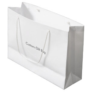 Benutzerdefinierte Geschenktasche - Klein, Glänzen Große Geschenktüte