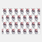 Benutzerdefinierte Geschenkverpackung mit Namen de Geschenkpapier Set (Vorderseite 2)