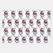 Benutzerdefinierte Geschenkverpackung mit Namen de Geschenkpapier Set (Vorderseite)