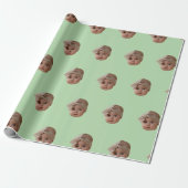 Benutzerdefinierte Gesicht Geburtstagsfeier Benutz Geschenkpapier (Ungerollt)