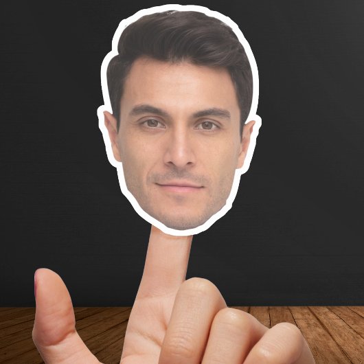 Benutzerdefinierte Gesicht-Sticker – Personalisier Aufkleber
