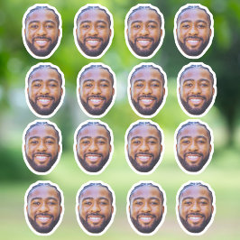 Benutzerdefinierte Gesicht-Sticker Personalisierte Aufkleber