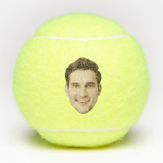 Benutzerdefinierte Gesichts-Foto-Persönliche Party Tennisbälle