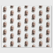 Benutzerdefinierte Gesichts-Geschenkverpackung Geschenkpapier (Flach)