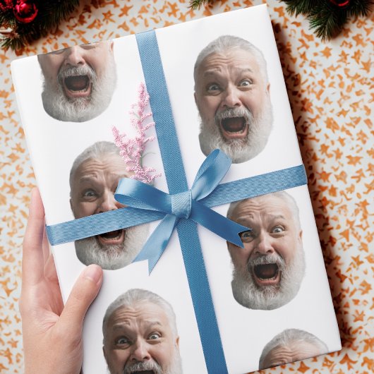 Benutzerdefinierte Gesichts-Geschenkverpackung Geschenkpapier