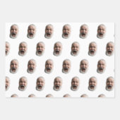Benutzerdefinierte Gesichts-Geschenkverpackung Geschenkpapier Set (Vorderseite)
