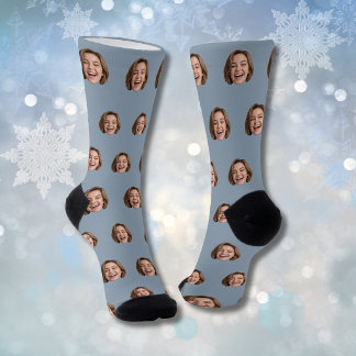 Benutzerdefinierte Gesichts-Socken Personalisierte Socken