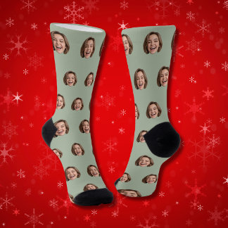 Benutzerdefinierte Gesichts-Socken Personalisierte Socken