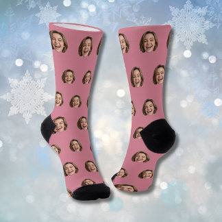 Benutzerdefinierte Gesichts-Socken Personalisierte Socken
