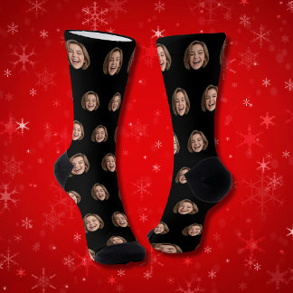 Benutzerdefinierte Gesichts-Socken Personalisierte Socken