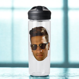 Benutzerdefinierte Gesichtsausschnitte Bachelorett Trinkflasche