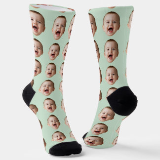 Benutzerdefinierte Gesichtsfoto-Personalisierte So Socken