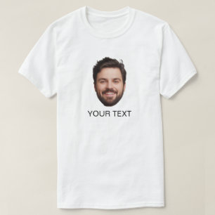 Benutzerdefinierte Gesichtsmannschaft Lustiges Ges T-Shirt