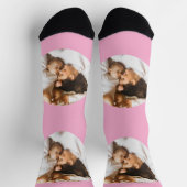 Benutzerdefinierte Gesichtssocken – Personalisiert Socken (Oben)