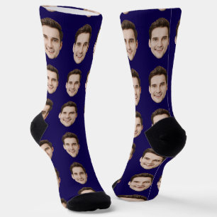 Benutzerdefinierte Gesichtssocken Personalisierte  Socken