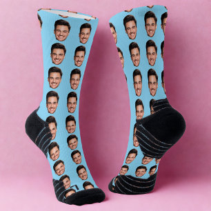 Benutzerdefinierte Gesichtssocken Socken