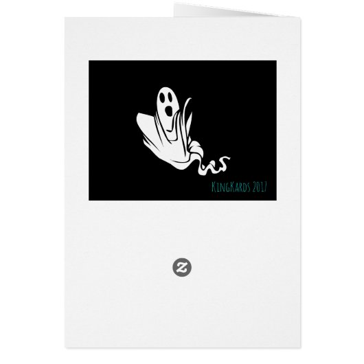 Benutzerdefinierte Ghosting-Message-Karte (Hinten)