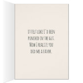 Benutzerdefinierte Ghosting-Message-Karte (Innen (Rechts))