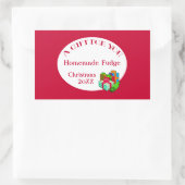 Benutzerdefinierte Gift-Canning-Labels Rechteckiger Aufkleber (Tasche)