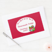 Benutzerdefinierte Gift-Canning-Labels Rechteckiger Aufkleber (Umschlag)