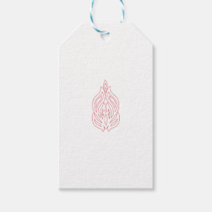 Benutzerdefinierte Gift-Tags mit String   Urlaub & Geschenkanhänger