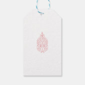 Benutzerdefinierte Gift-Tags mit String | Urlaub & Geschenkanhänger (Rückseite)