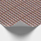 Benutzerdefinierte Gitarrenmuster Geschenkpapier (Ecke)