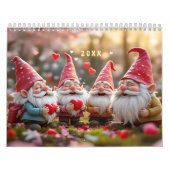 Benutzerdefinierte Gnome-Freunde lustig bunt Bd. 4 Kalender (Titelbild)