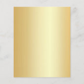 Benutzerdefinierte Gold-Look glamouröse Vorlage Hi (Rückseite)