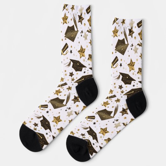 Benutzerdefinierte goldene Socken als Requisite fü (Linkes Detail)