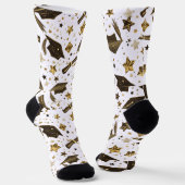 Benutzerdefinierte goldene Socken als Requisite fü (Gewinkelt)