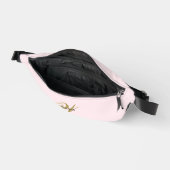 Benutzerdefinierte Goldinitiale l Stylisch Mädchen Bauchtasche (Offen)
