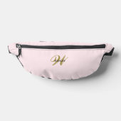 Benutzerdefinierte Goldinitiale l Stylisch Mädchen Bauchtasche (Ablage )