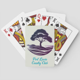 Benutzerdefinierte Golf Club Spielkarten für den "
