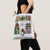 Benutzerdefinierte Golf-Collage mit Monogramm-Desi Tasche (Von Nahem)
