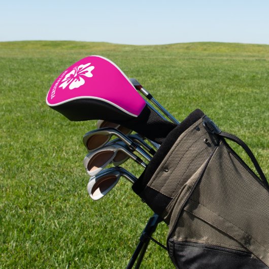 Benutzerdefinierte Golf Driver Abdeckung mit hawai Headcover (In SItu)