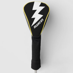 Benutzerdefinierte Golf Driver Hülle mit Blitz-Log Headcover