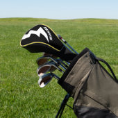 Benutzerdefinierte Golf Driver Hülle mit Blitz-Log Headcover (In SItu)