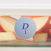 Benutzerdefinierte Golfball-Monogramm-Etiketten Etiketten (Befestigt)
