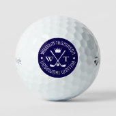 Benutzerdefinierte Golfbälle erstellen | cooles Mo (Vorderseite)