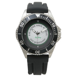 Benutzerdefinierte Golfbälle Herren Sport Golfspie Armbanduhr