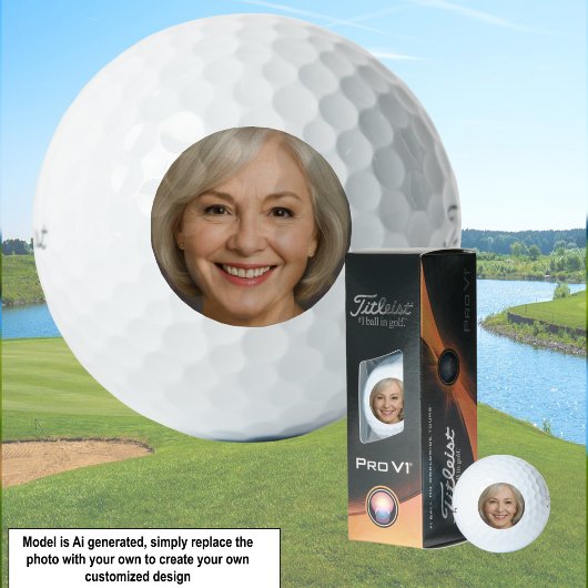 Benutzerdefinierte Golfbälle mit Bild Erstellen Si