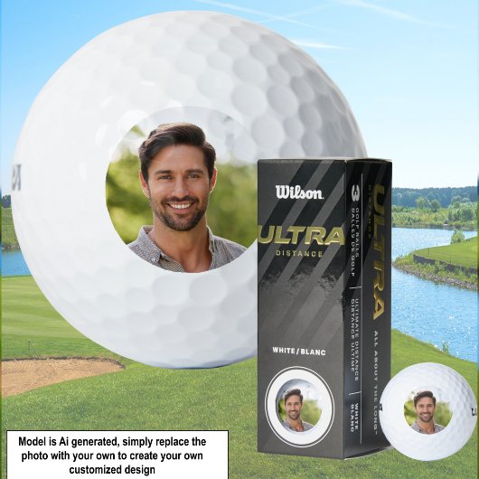 Benutzerdefinierte Golfbälle mit Bild Erstellen Si
