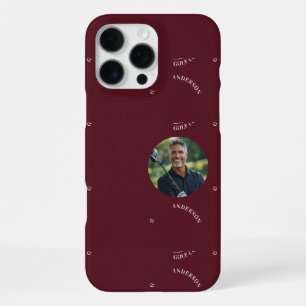 Benutzerdefinierte Golfschlägerkopfabdeckung Perso iPhone 16 Pro Max Hülle