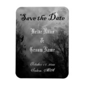 Benutzerdefinierte Gothic Vollmond Raven Speichern Magnet (Vertikal)
