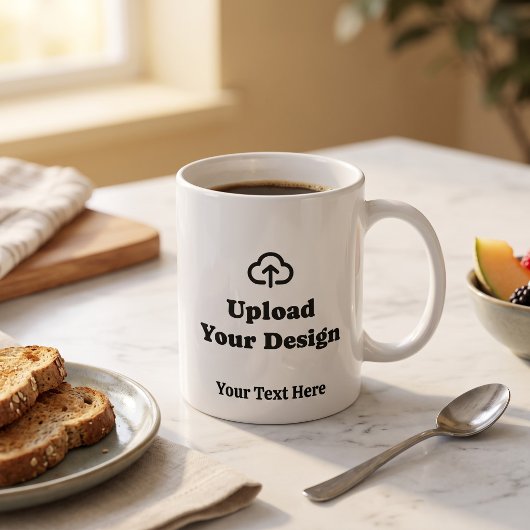 Benutzerdefinierte Grafik und Text Kaffeetasse