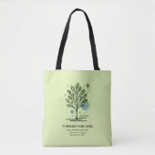 Benutzerdefinierte Greenleaf Nursery Branding  Tasche (Vorderseite)