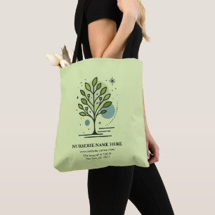 Benutzerdefinierte Greenleaf Nursery Branding  Tasche