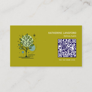Benutzerdefinierte Greenleaf Nursery Branding Visitenkarte